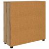 vidaXL Storage Cabinet Artisan Oak 80 x 31 x 81 cm Engineered Wood