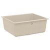 vidaXL Sink Beige 530 x 460 mm 80% Quartz and 20% Resin