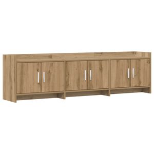 vidaXL TV Cabinet 168 x 33 x 47 cm Artisan Oak Engineered Wood
