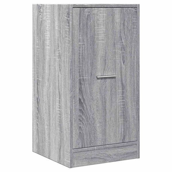 vidaXL Apothecary Cabinet Grey Sonoma 40x41x77.5 cm Engineered Wood
