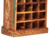 vidaXL Wine Rack 50x40x180 cm Solid Reclaimed Wood