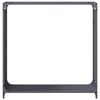 vidaXL Firewood Rack Anthracite 90x28x90 cm Cold-rolled steel