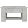 vidaXL Coffee Table Concrete Grey 79x49x41 cm Engineered Wood