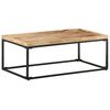 vidaXL Coffee Table 110x60x42 cm Rough Mango Wood