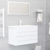 vidaXL Sink Cabinet White 80x38.5x48 cm Engineered Wood
