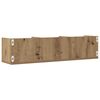 vidaXL CD Wall Shelf Artisan Oak 75x18x18 cm Engineered Wood