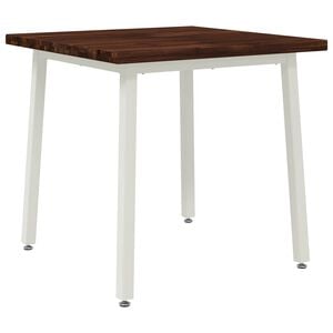 vidaXL Square Dining Table 60 x 55 x 75 cm Solid Acacia Wood