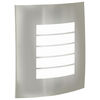 vidaXL Outdoor Wall Lights 2 pcs Silver 23.5 x 10.5 x 26 cm