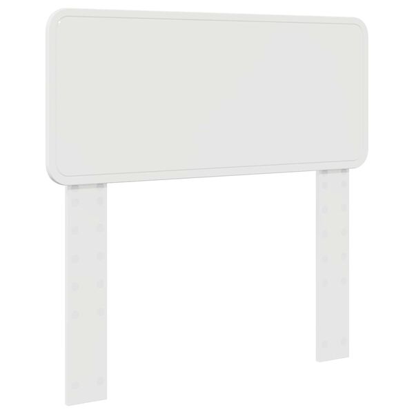 vidaXL Headboard Gloss White 75 cm Engineered wood