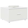 vidaXL Drawer Cabinet White 55 x 45 x 33.5 cm Engineered wood