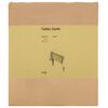 vidaXL Table Cloth 5 pcs Square Beige 90 x 90 cm Polyester