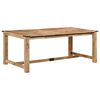 vidaXL Dining Table 200x100x75 cm Solid Wood Mango