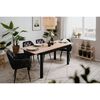 Finori Extendable Dining Table Coburg 120 Artisan Oak and Black