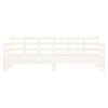 vidaXL Pull-out Day Bed without Mattress White 2x(90x190) cm