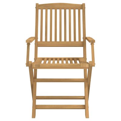 vidaXL Folding Garden Chairs 2 pcs 58x54.5x90 cm Solid Wood Acacia