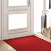 vidaXL Doormat Red and Black 120 x 300 cm Polypropylene and vinyl