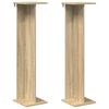 vidaXL Plant Stand 2 pcs Sonoma Oak 25 x 25.5 x 100.5 cm