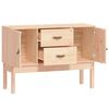 vidaXL Sideboard 110x40x78 cm Solid Wood Pine