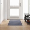 vidaXL Carpet Runner Light Grey 80 x 250 cm Fabric