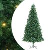vidaXL Artificial Christmas Tree with 300 LEDs with Stand Green 300 cm
