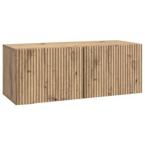vidaXL Wall-Mounted TV Cabinet Artisan Oak 78.5 x 31 x 30 cm