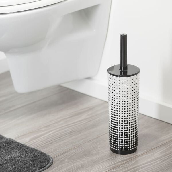 Sealskin Toilet Brush Holder Speckles Black 361890519