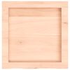 vidaXL Wall Shelf 40x40x(2-6) cm Untreated Solid Wood Oak