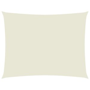vidaXL Sunshade Sail Oxford Fabric Rectangular 3.5x4.5 m Cream