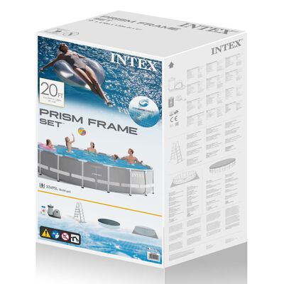 Intex Prism Frame Swimming Pool Set 610x132 cm 26756GN