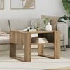 vidaXL Coffee Table Artisan Oak 66 x 53 x 45 cm Engineered Wood