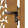 vidaXL Garden Gate 100x75 cm Corten Steel Tree Design