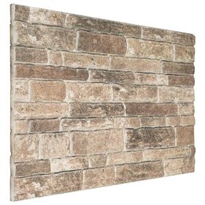 vidaXL Wall Panels 10 pcs Multicolour 100 x 50 cm EPS Foam