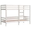vidaXL Bunk Bed without Mattress White 80x200 cm Solid Wood Pine