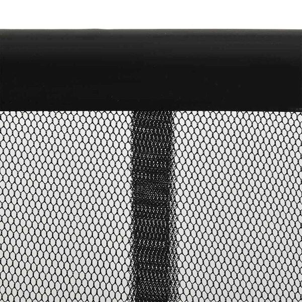 vidaXL Insect Door Screen with Mesh Curtain Black 100x220 cm Polyester