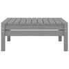 vidaXL 7 Piece Garden Lounge Set Grey Solid Pinewood