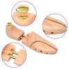 vidaXL Shoe Trees 5 pcs Brown 30.5 x 10 x 8 cm Solid Pine Wood