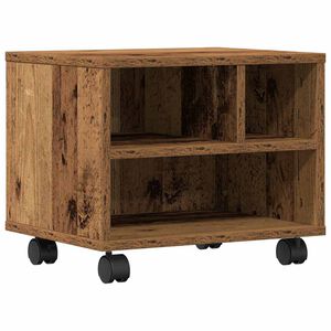 vidaXL Printer Stand Old Wood 41 x 32 x 33.5 cm Engineered wood