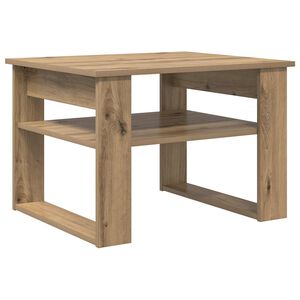 vidaXL Coffee Table Artisan Oak 64 x 54 x 44 cm Engineered Wood
