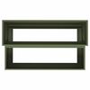 vidaXL Garden Planter Olive Green 100 x 60 x 45 cm Cold-rolled Steel