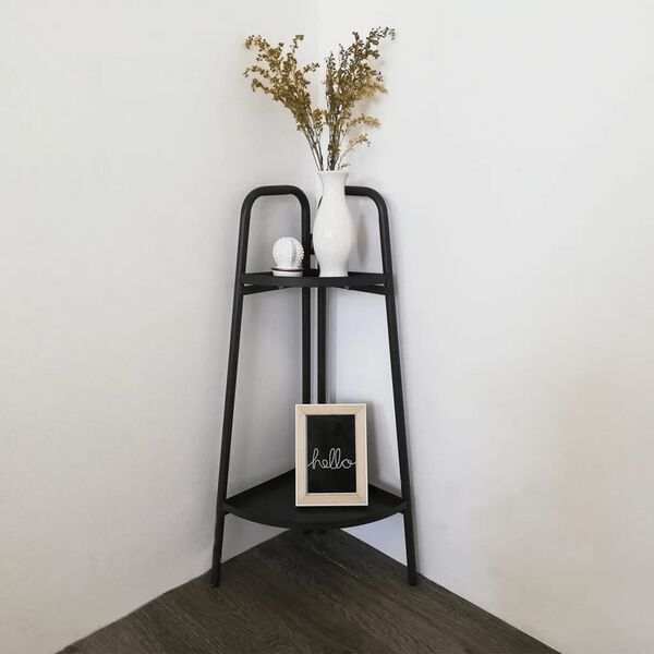 ProGarden Flower Rack Matt Dark Grey 26x26x70 cm