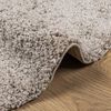 vidaXL Shaggy Rug PAMPLONA High Pile Modern Beige &Oslash; 240 cm
