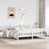 vidaXL Bed Frame without Mattress White 200x200 cm Solid Wood Pine