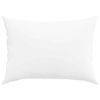 vidaXL Sofa Pillows 2 pcs White 70 x 50 cm Fabric