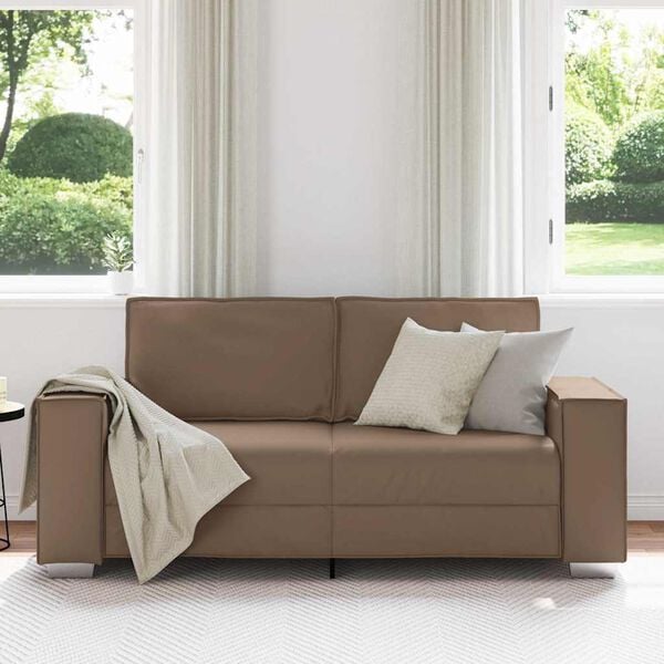 vidaXL Sofa Cappuccino 180 x 78 x 84 cm Fabric