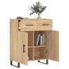 vidaXL Sideboard Sonoma Oak 69.5x34x90 cm Engineered Wood