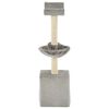 vidaXL Cat Tree with Sisal Scratching Posts 105 cm Grey