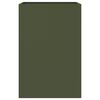 vidaXL Planter Olive Green 52x48x75 cm Steel