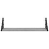 vidaXL Wall Shelves 2 pcs Grey Sonoma 60x15x15.5 cm