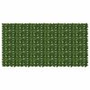 vidaXL Balcony Screen with Leaves 300 x 150 cm Polyethylene and Fabric