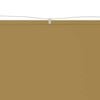 vidaXL Vertical Awning Beige 180x800 cm Oxford Fabric